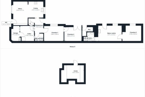 b-IMMO PORNIC 6 PIÈCES 105 M² 515 M² PORNIC, MAISON 3 CHAMBRES (12)