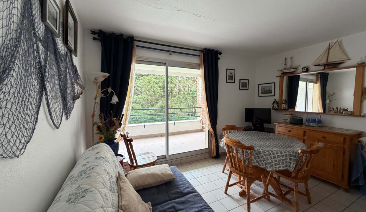 Pornic - appartement 2 pièces vue sur le golf (6)