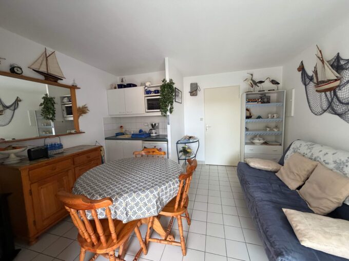 Pornic - appartement 2 pièces vue sur le golf