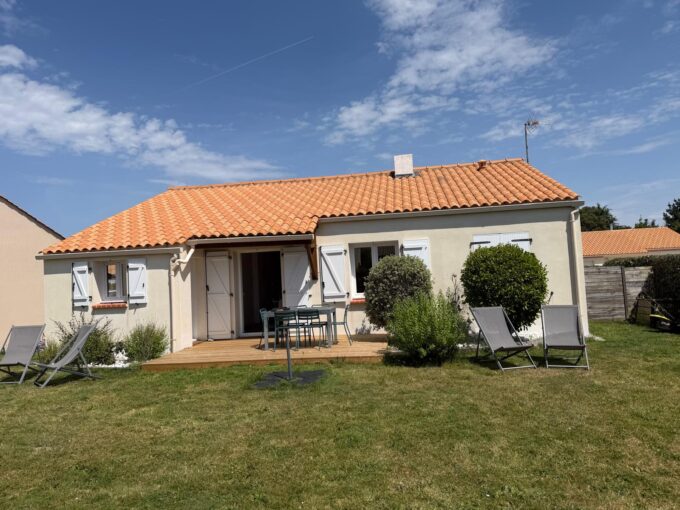 PornicSte Marie - Maison de plain-pied, 3 chambres et garage
