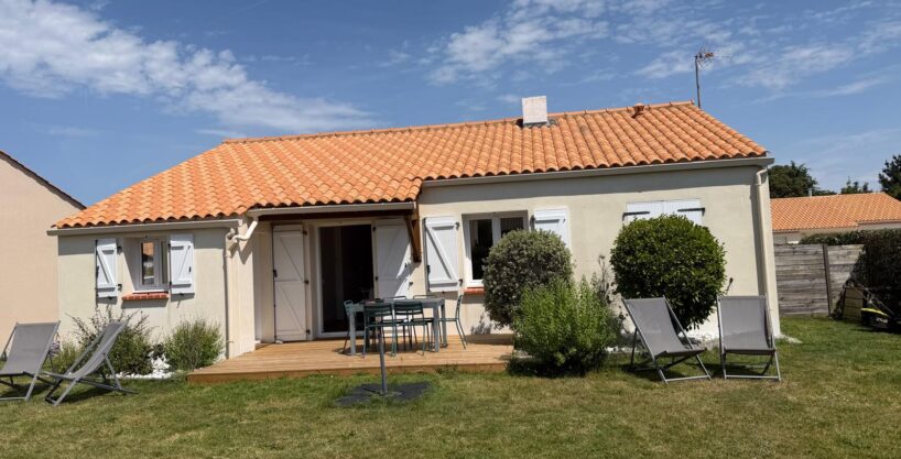 PornicSte Marie - Maison de plain-pied, 3 chambres et garage